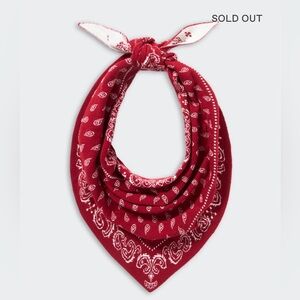 NWT Guest in Residence Wild Rag Cashmere Bandana